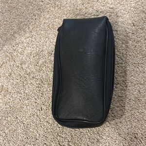 Black Leather Men's Bag